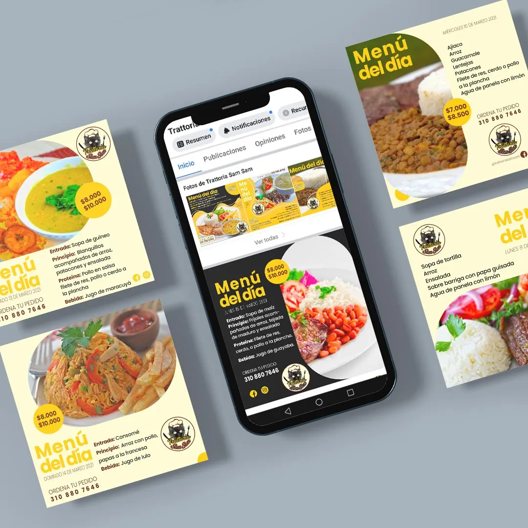 PublicaciÃ³n de Facebook SamSam Restaurante
